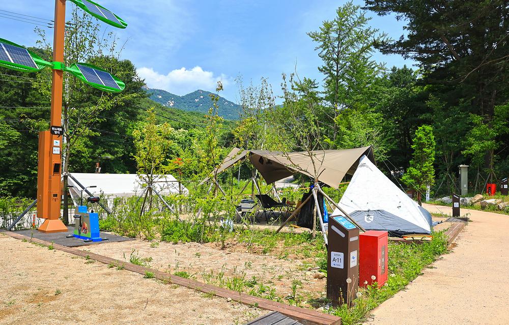 북한산 사기막야영장