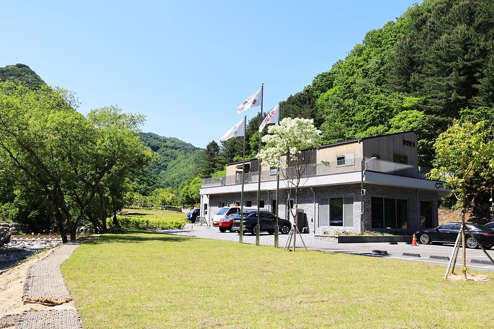 갯골자연휴양림 야영장