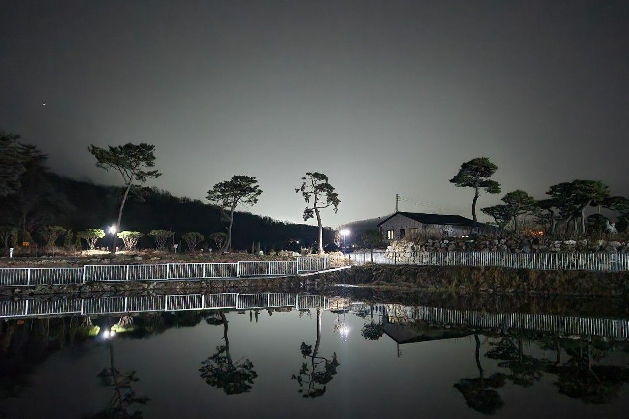 이른아침 캠핑장