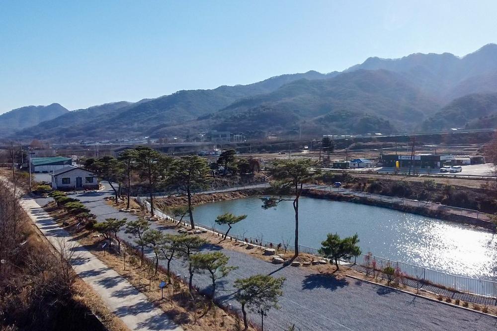 이른아침 캠핑장