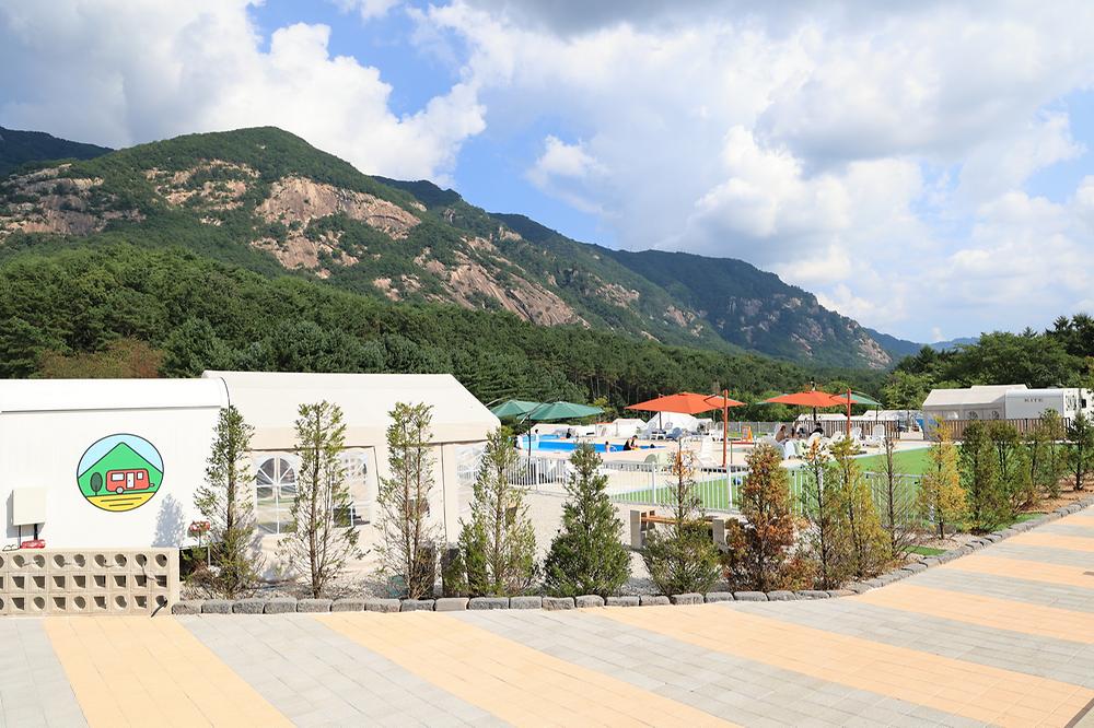 산이다 글램핑