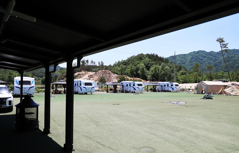 고성라벤더 캠핑장