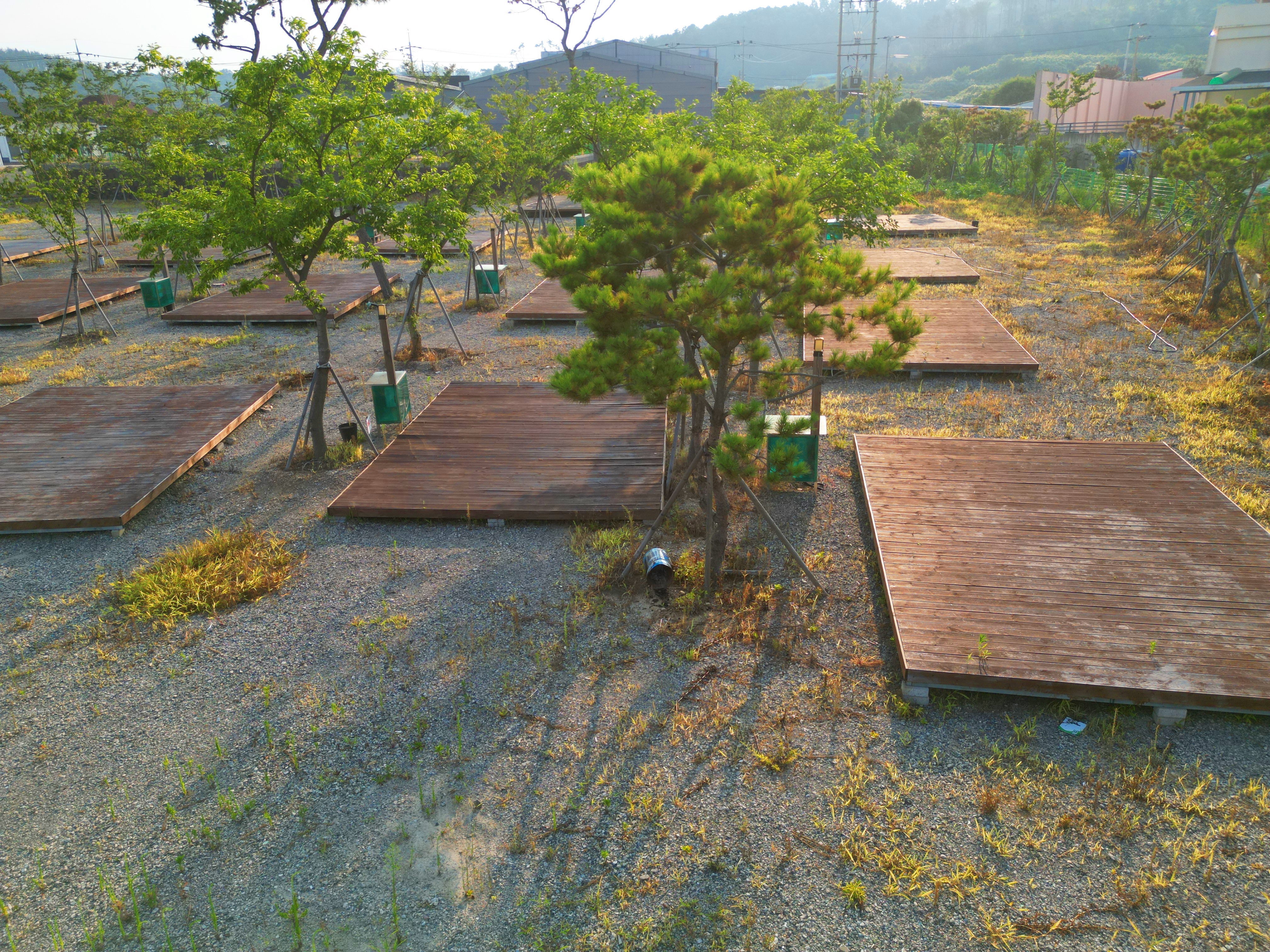 석병관광농원 야영장