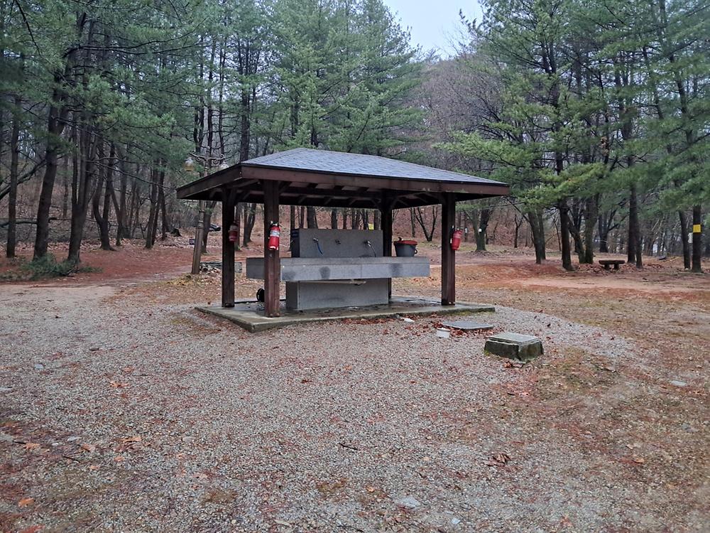 속리산 사내리 캠핑장