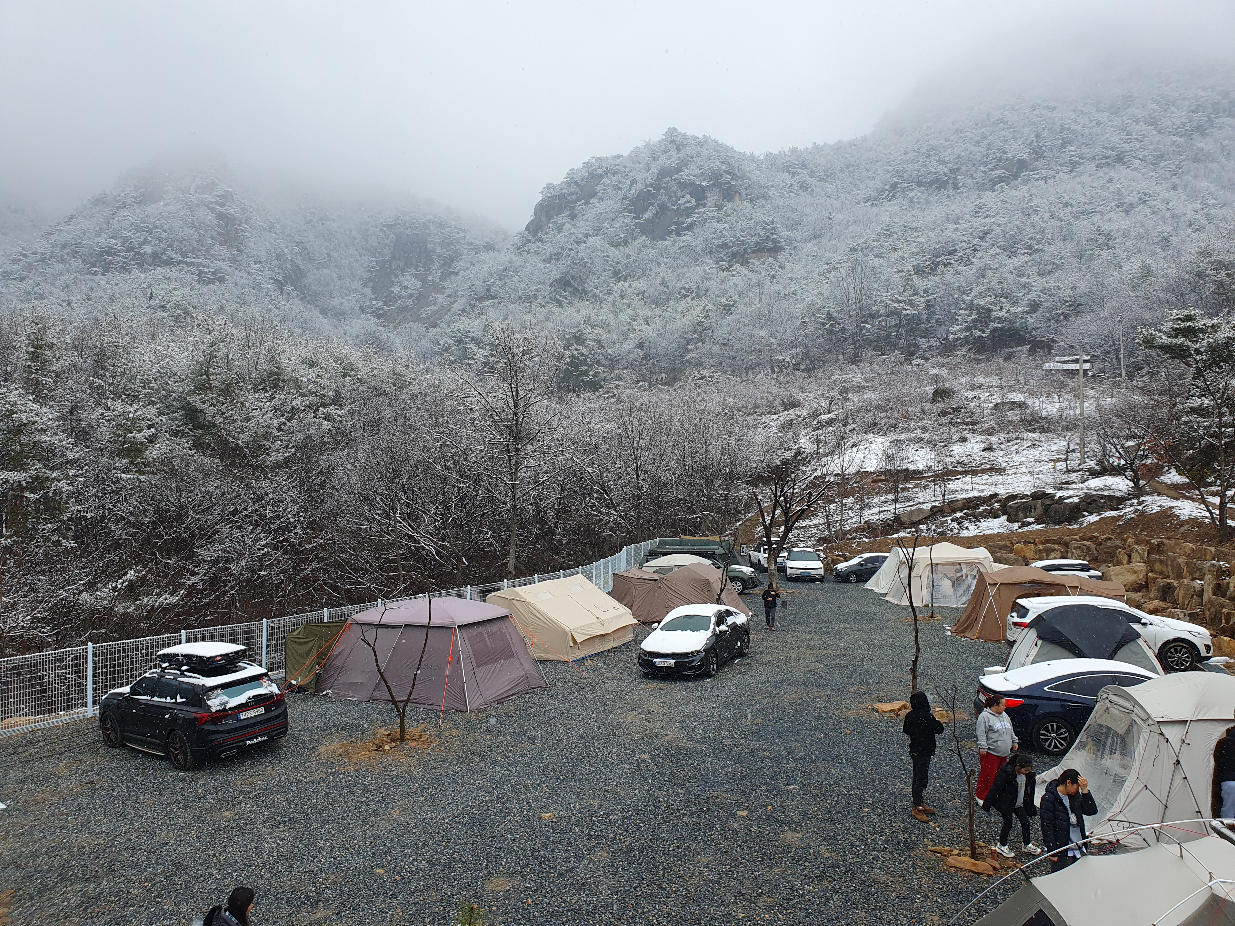 별밤 차박 캠핑장