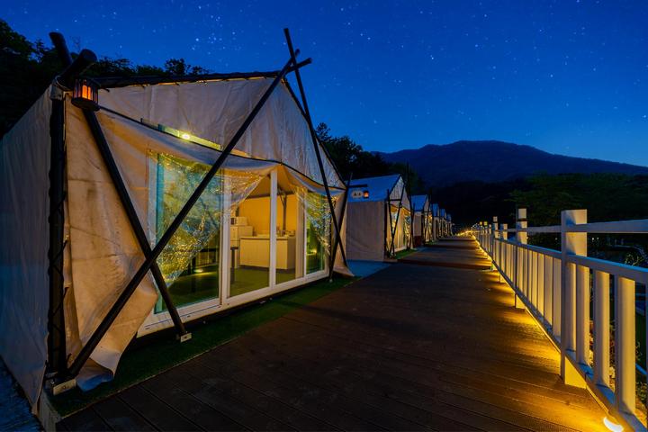 산청프리미엄캠핑장 메인 이미지