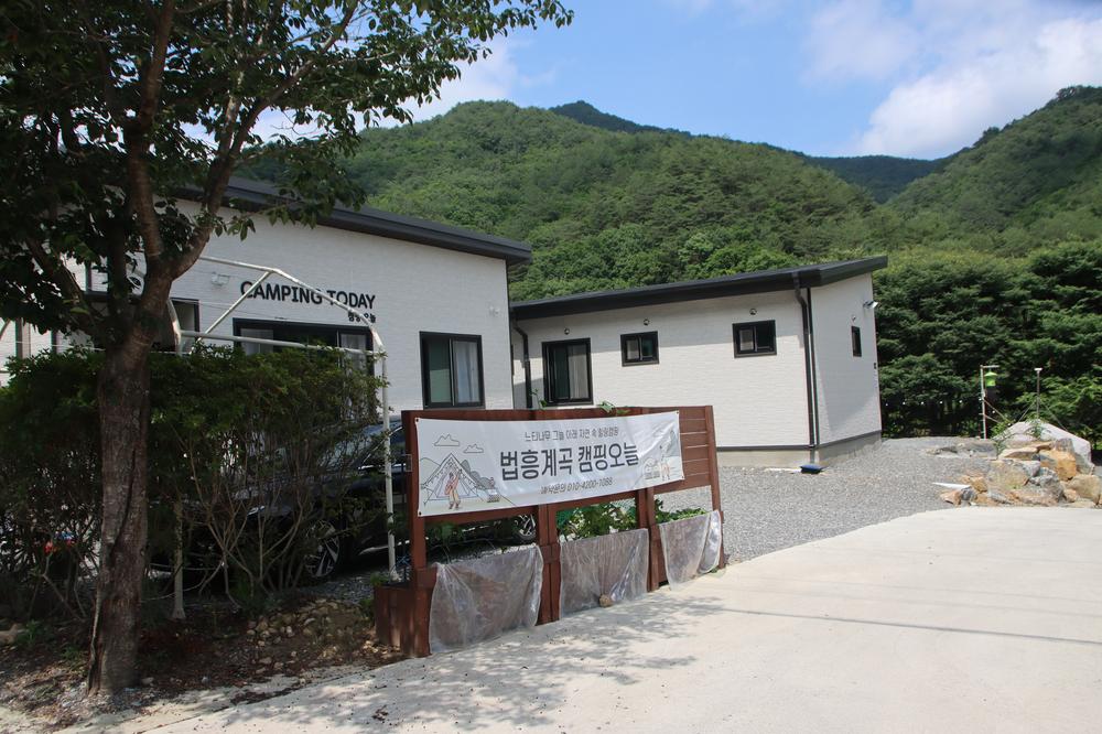 법흥계곡캠핑오늘