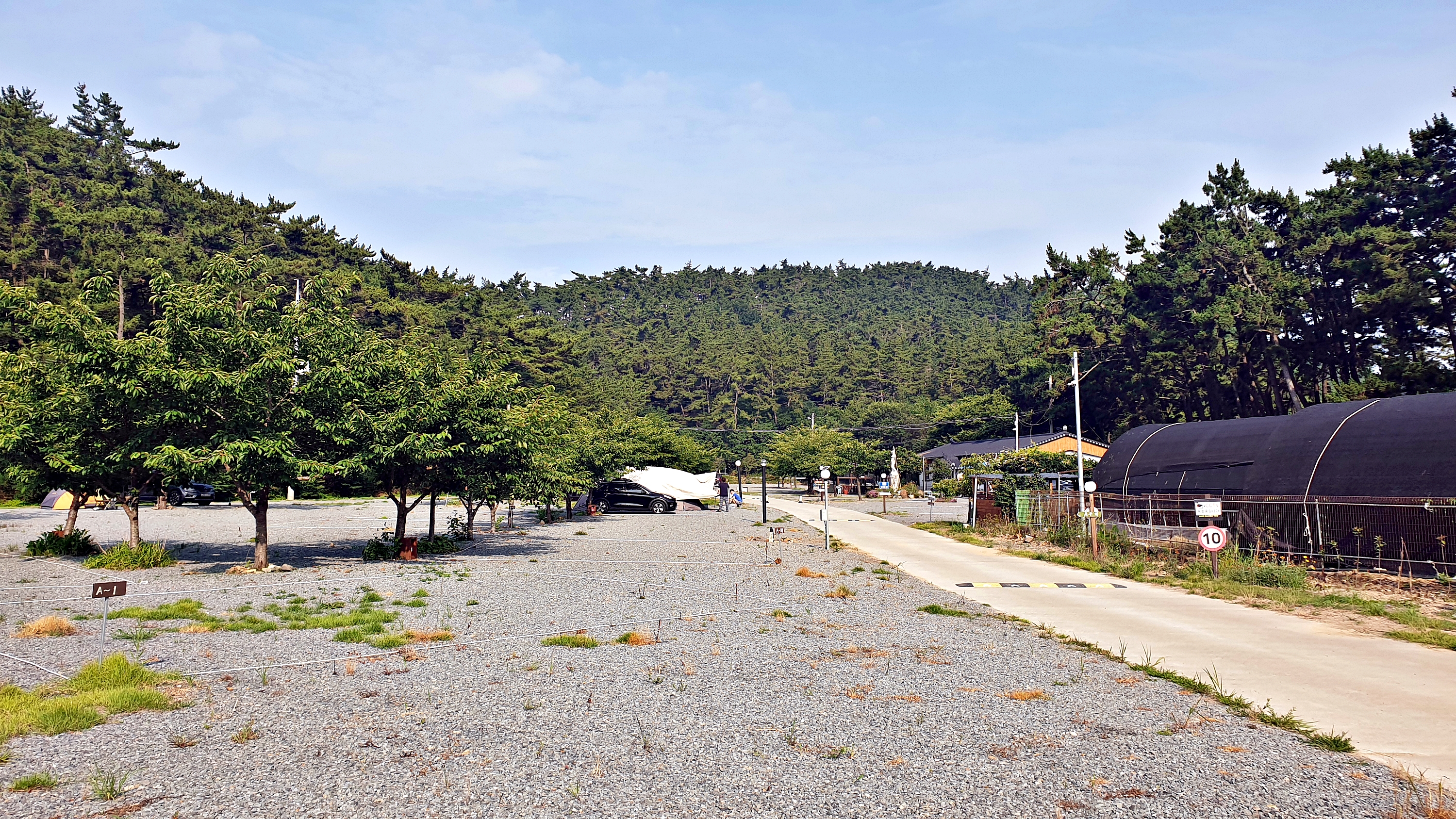 구름포해변캠핑장