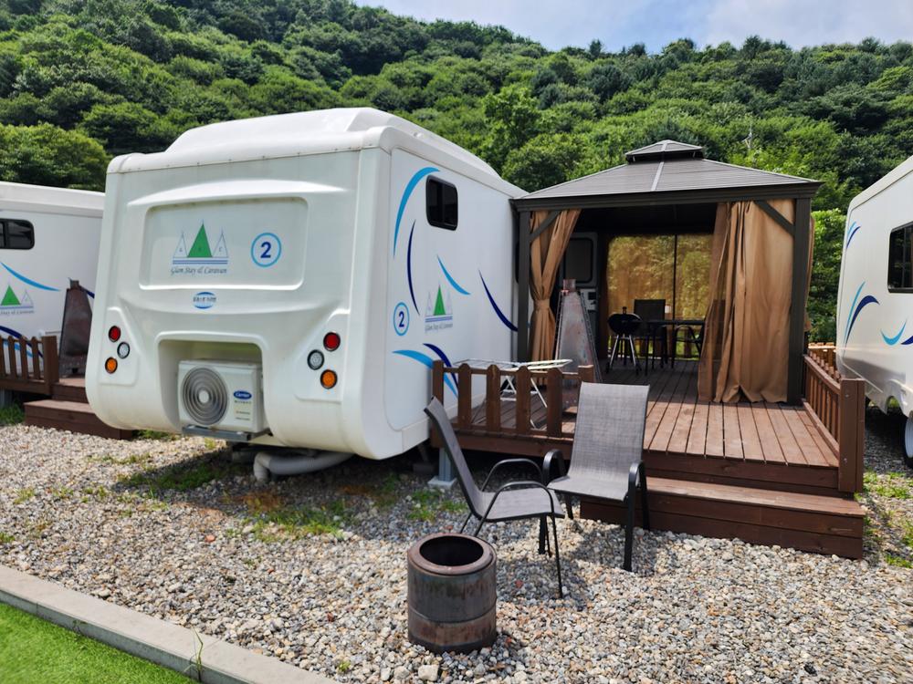 가평 글램스테이 글램핑 카라반 펜션