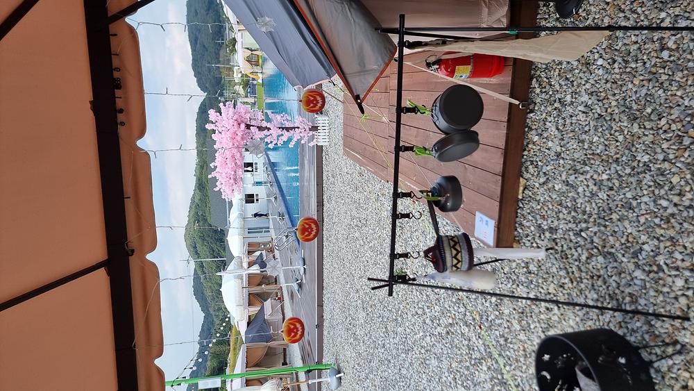 큰집 관광농원 감성 캠핑