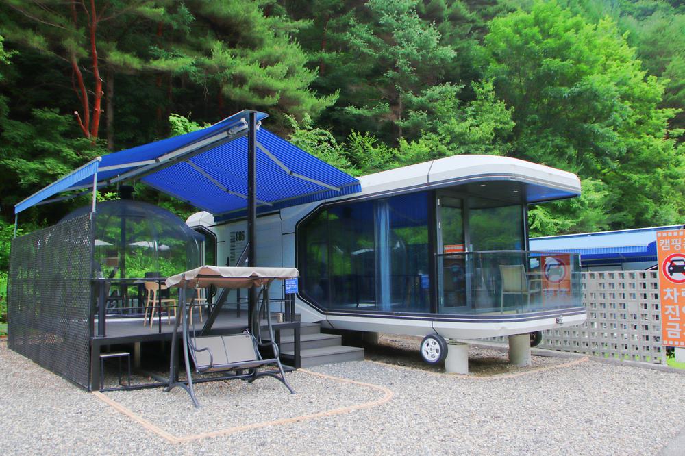 갤럭시엑스 호텔형 카라반 글램핑&펜션