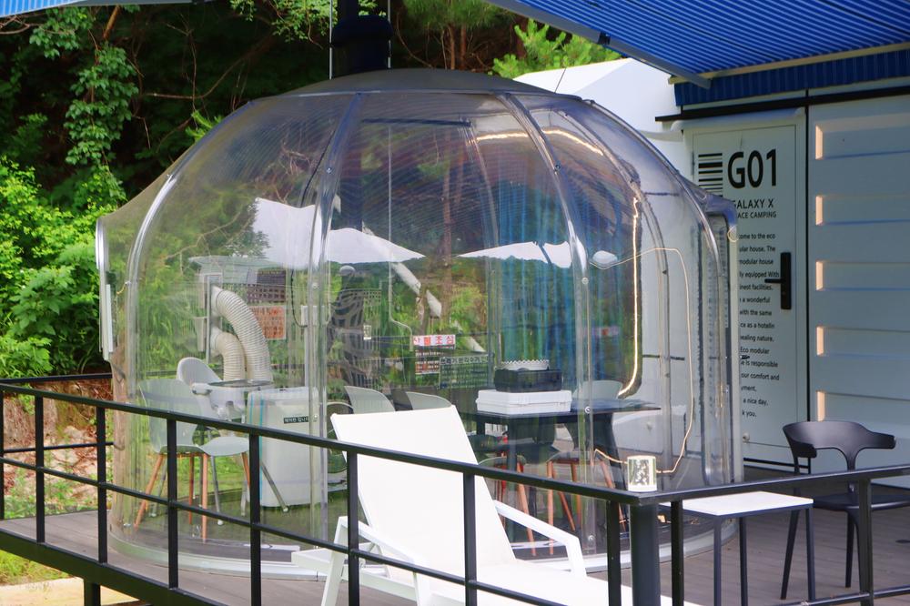 갤럭시엑스 호텔형 카라반 글램핑&펜션