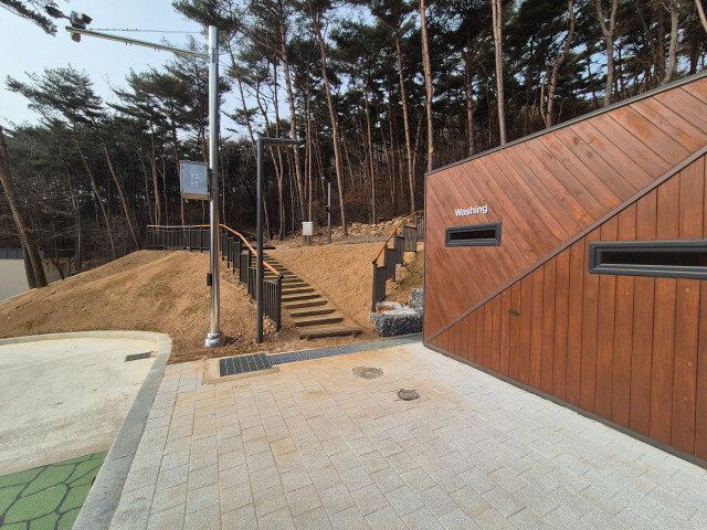 덕적도 자연휴양림 야영장