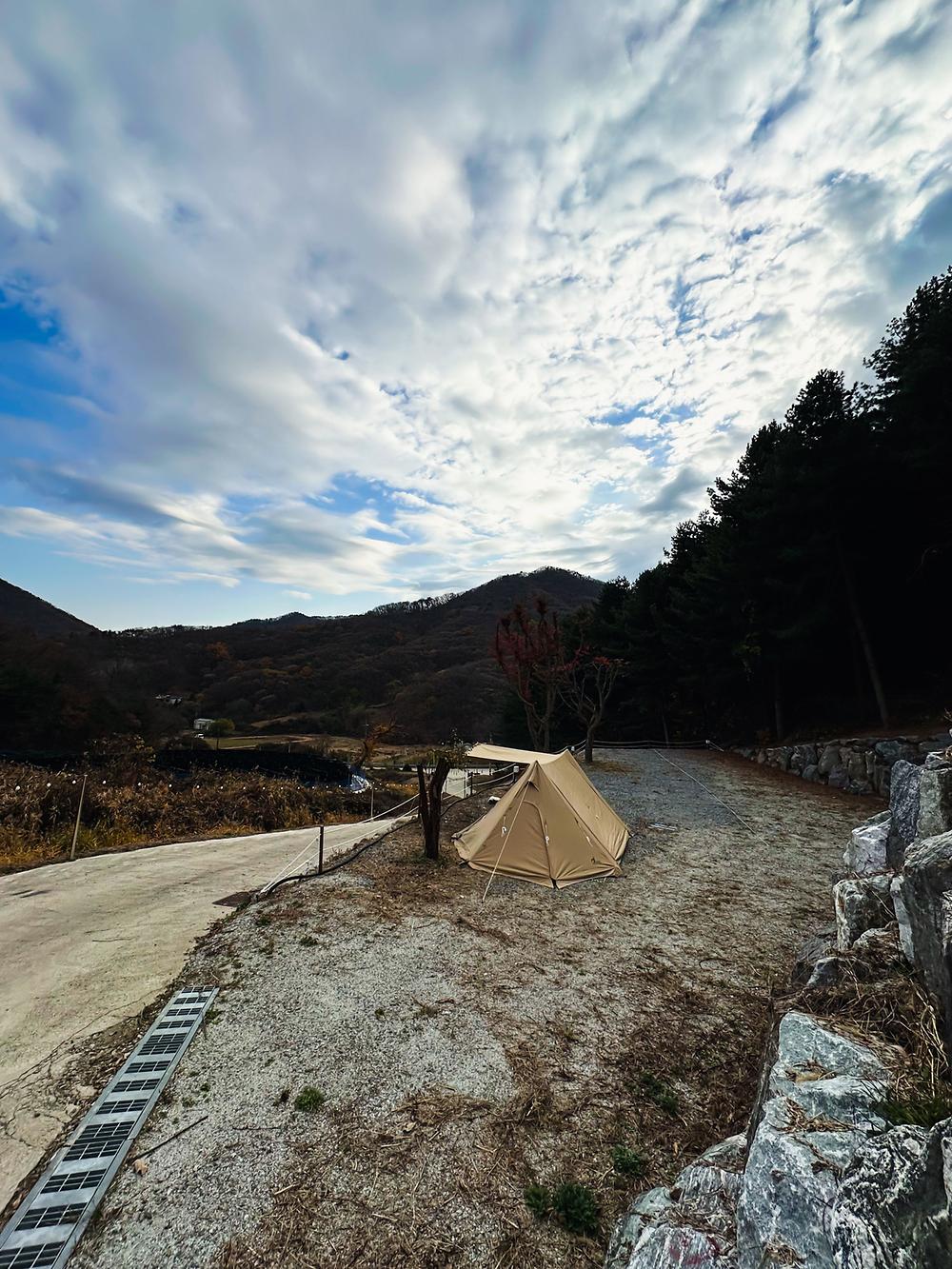 구릉지캠핑장