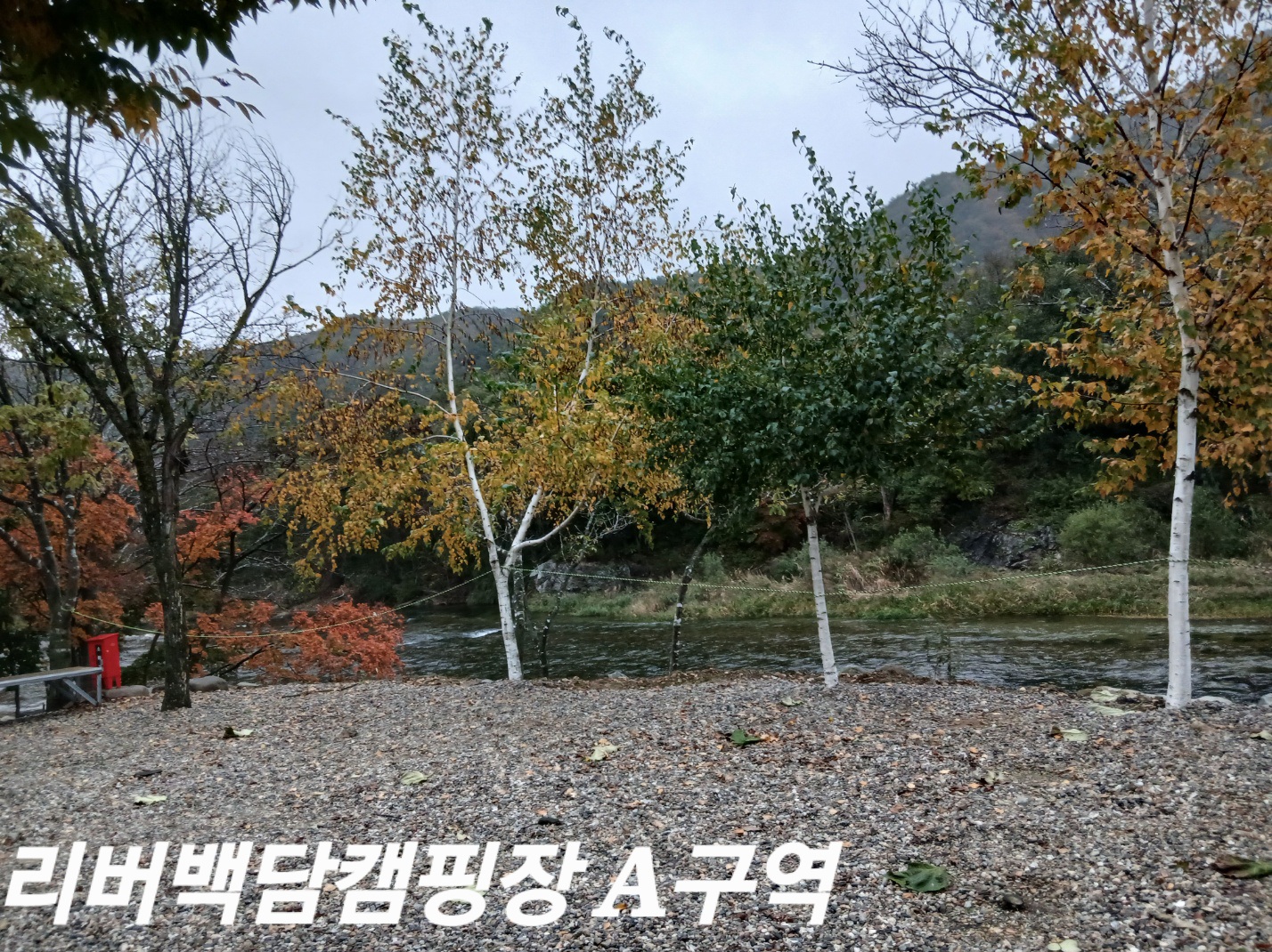 리버백담 캠핑장