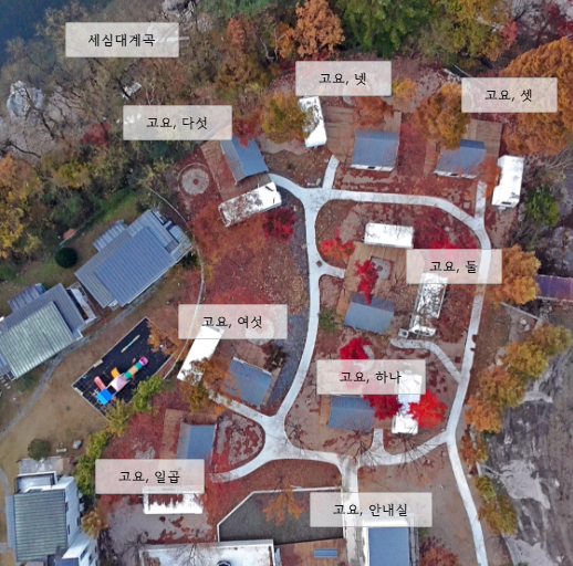 안전 및 시설배치도입니다