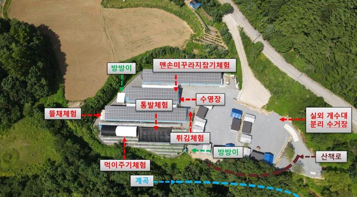 미꾸라지 캠핑장 메인 이미지