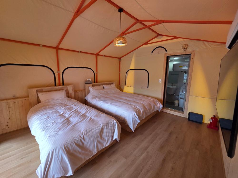 대부도글램탑럭셔리글램핑&키즈수영장캠핑장