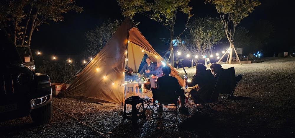 수안보 동그라미 캠핑장