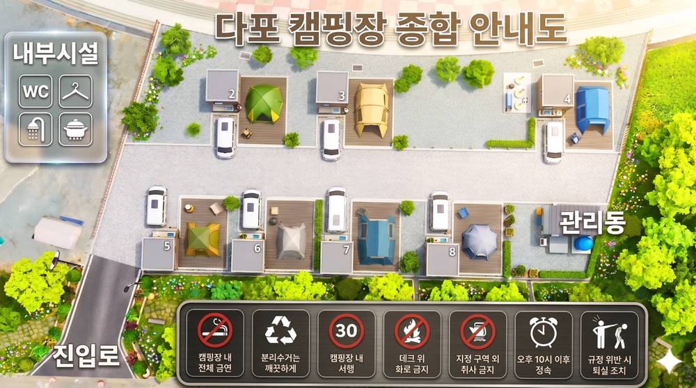다포캠핑장