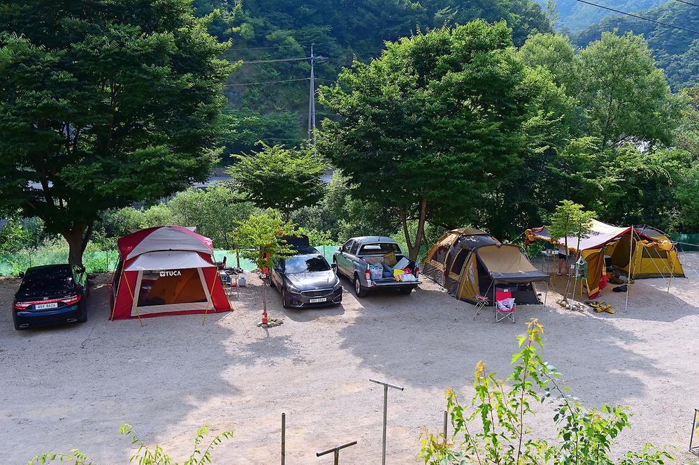 무주 구천동 캠핑장