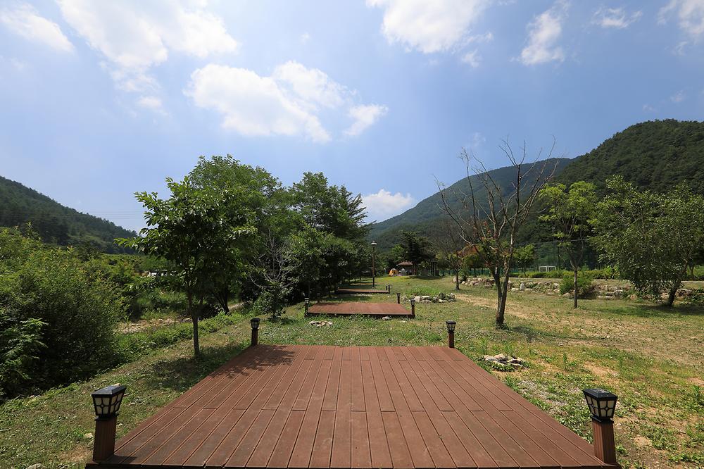 문장대 야영장
