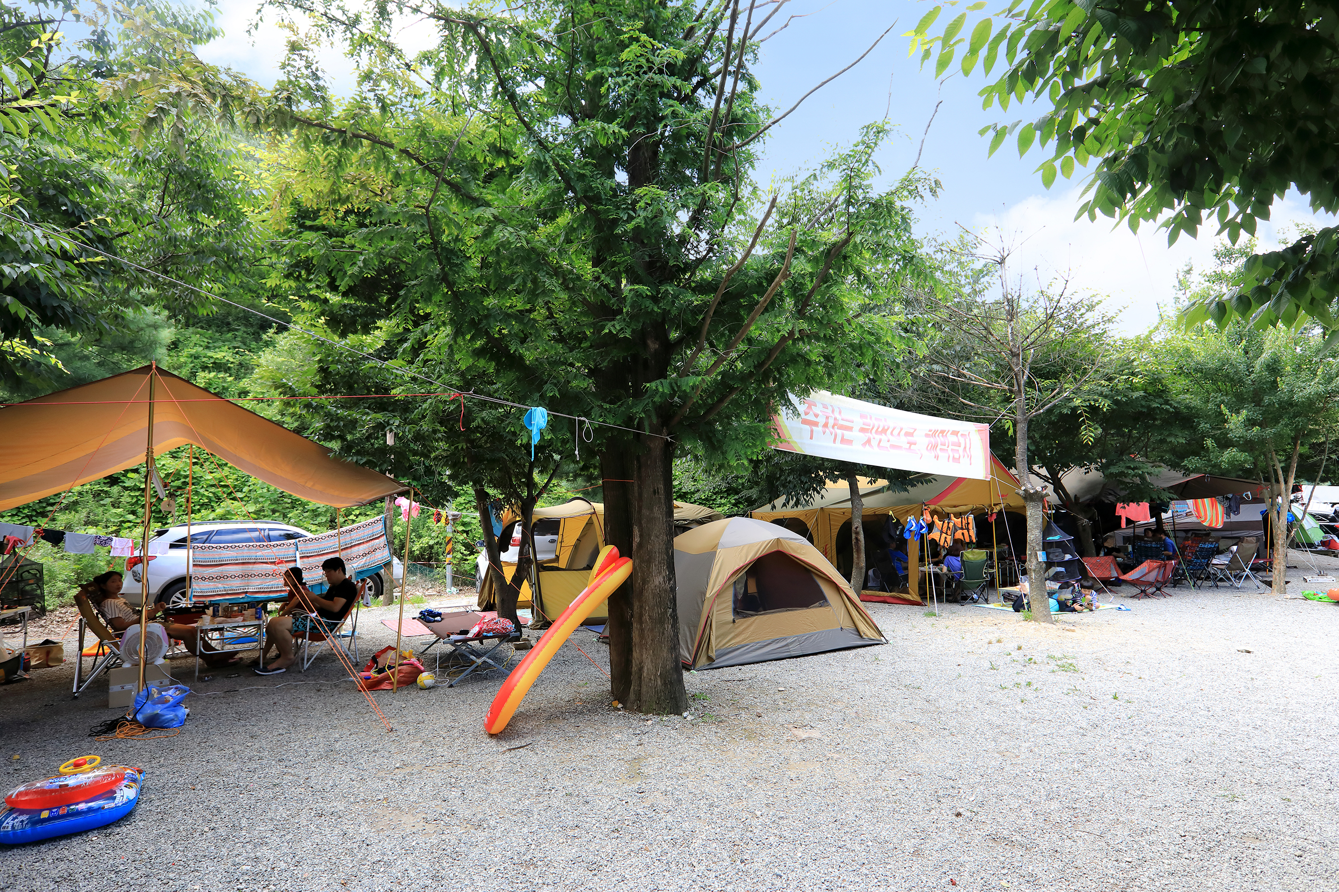 밤별2 캠핑장