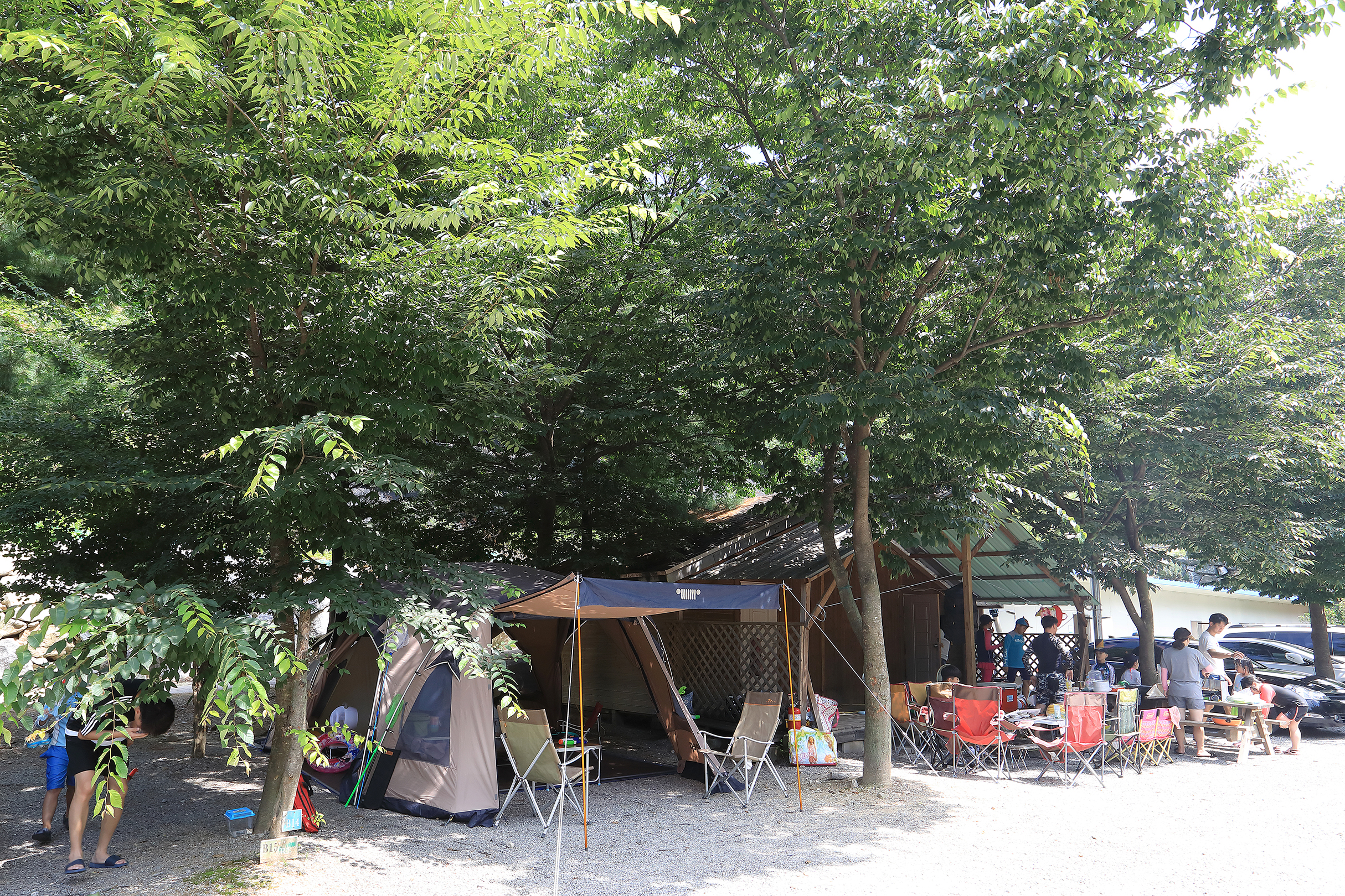 밤별2 캠핑장
