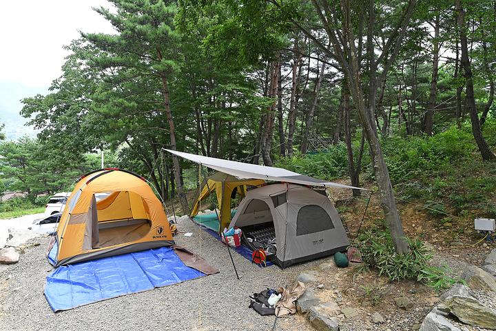 산청별천지캠핑장 메인 이미지