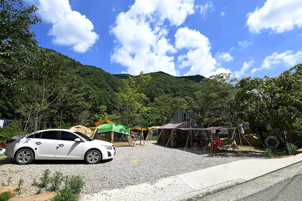 산청지막계곡캠핑장