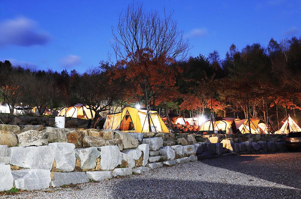 삼남매와 뭉치네 캠핑장