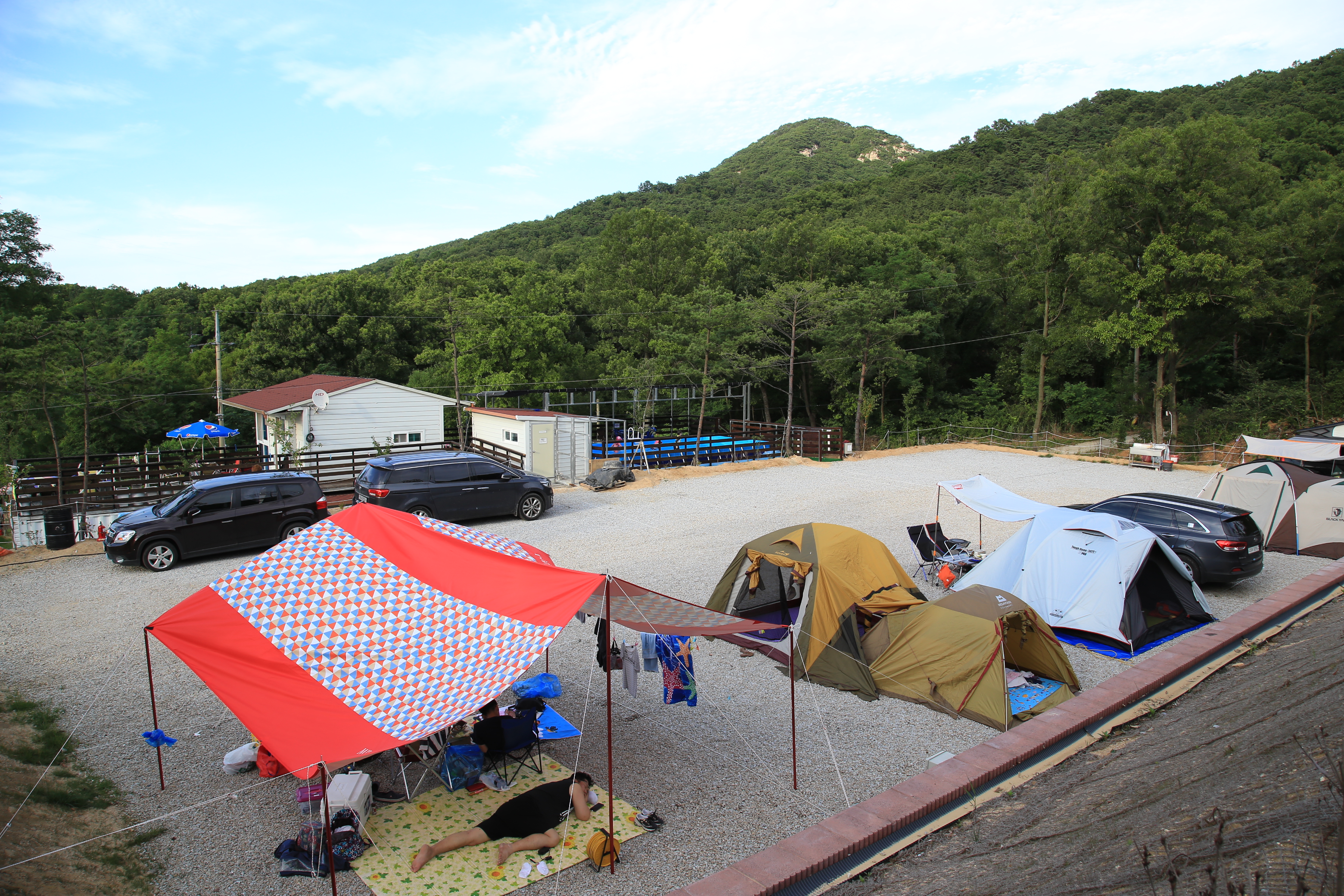 석모도 부자 애견캠핑장