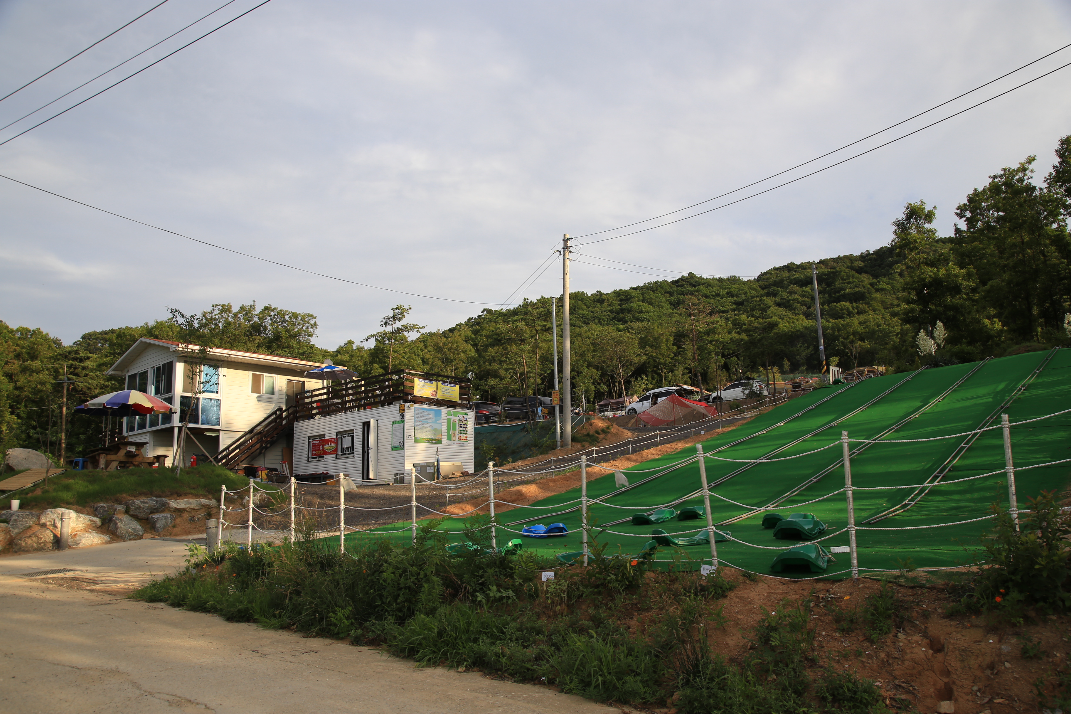 석모도 부자 애견캠핑장