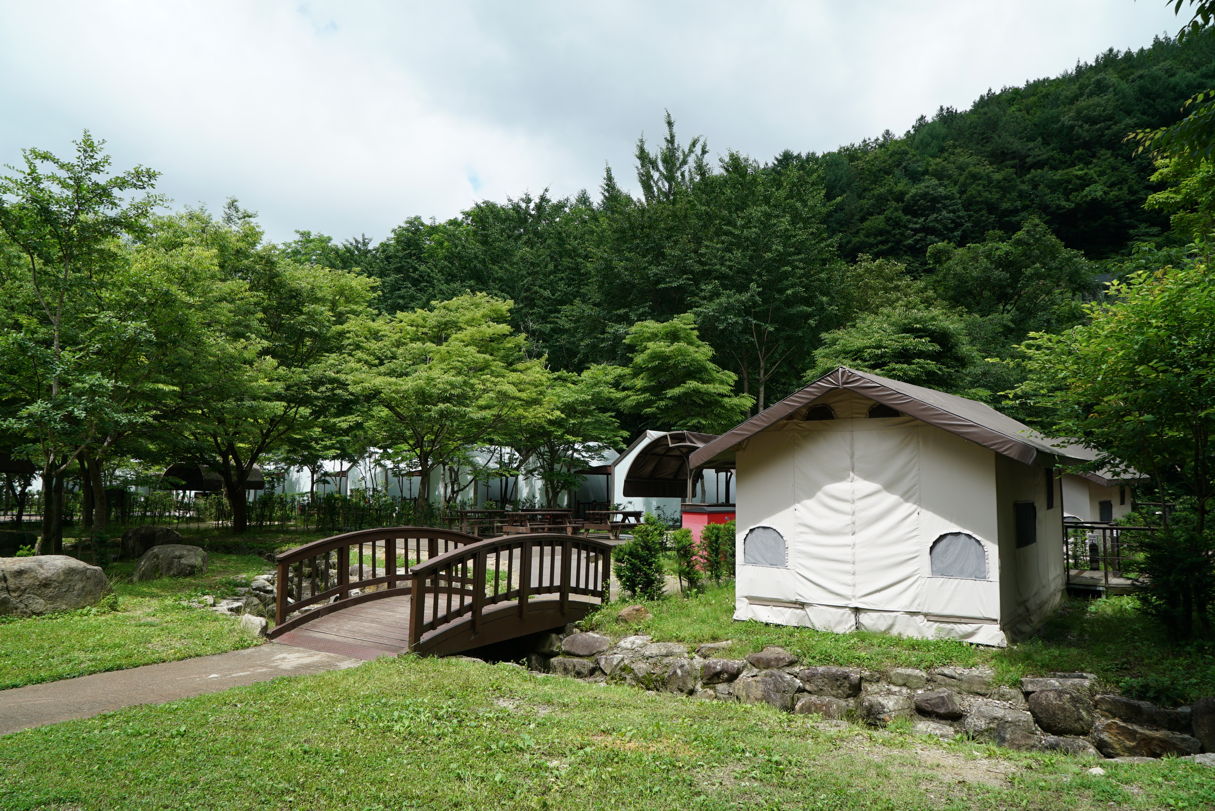 소백산국립공원 삼가야영장