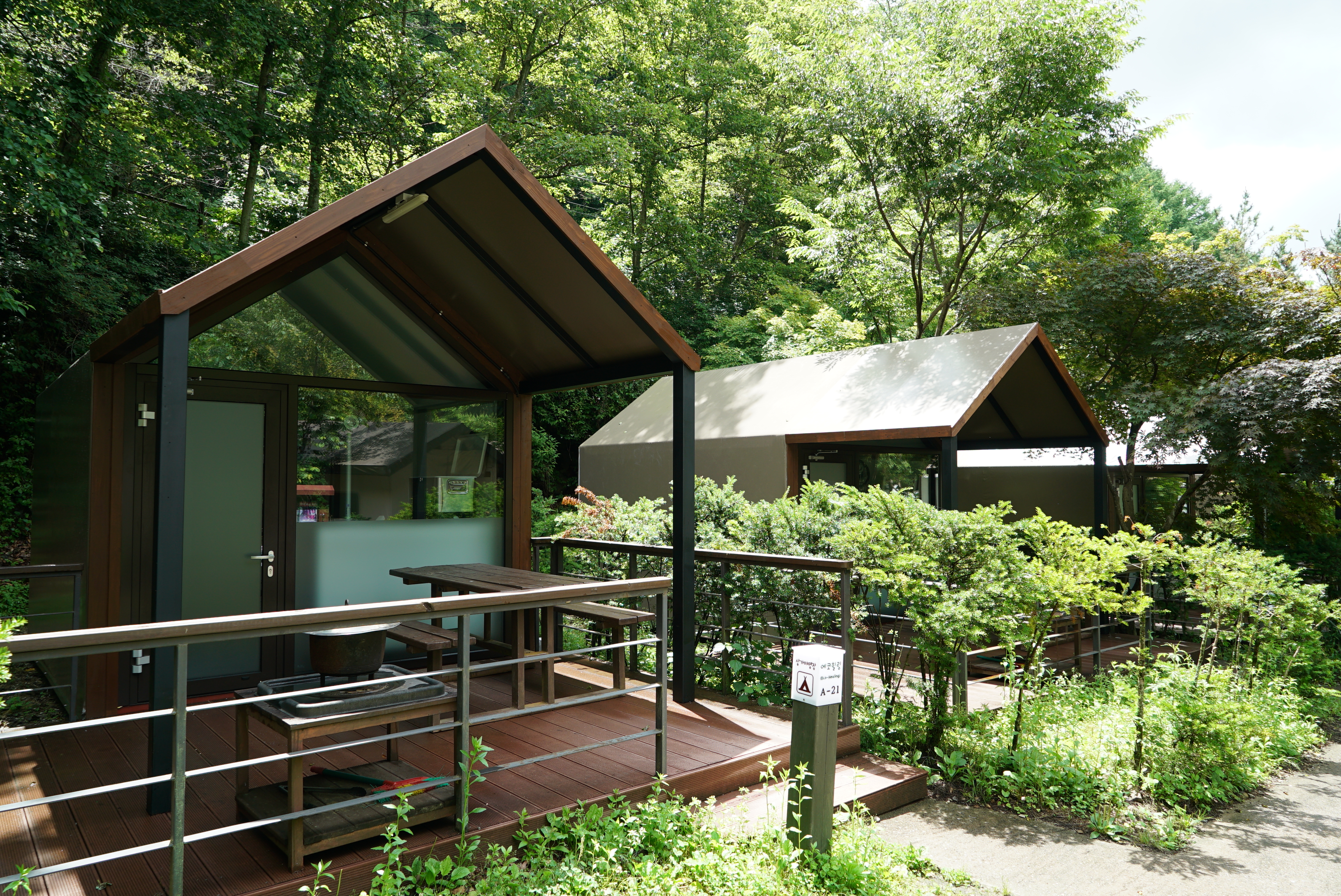 소백산국립공원 삼가야영장