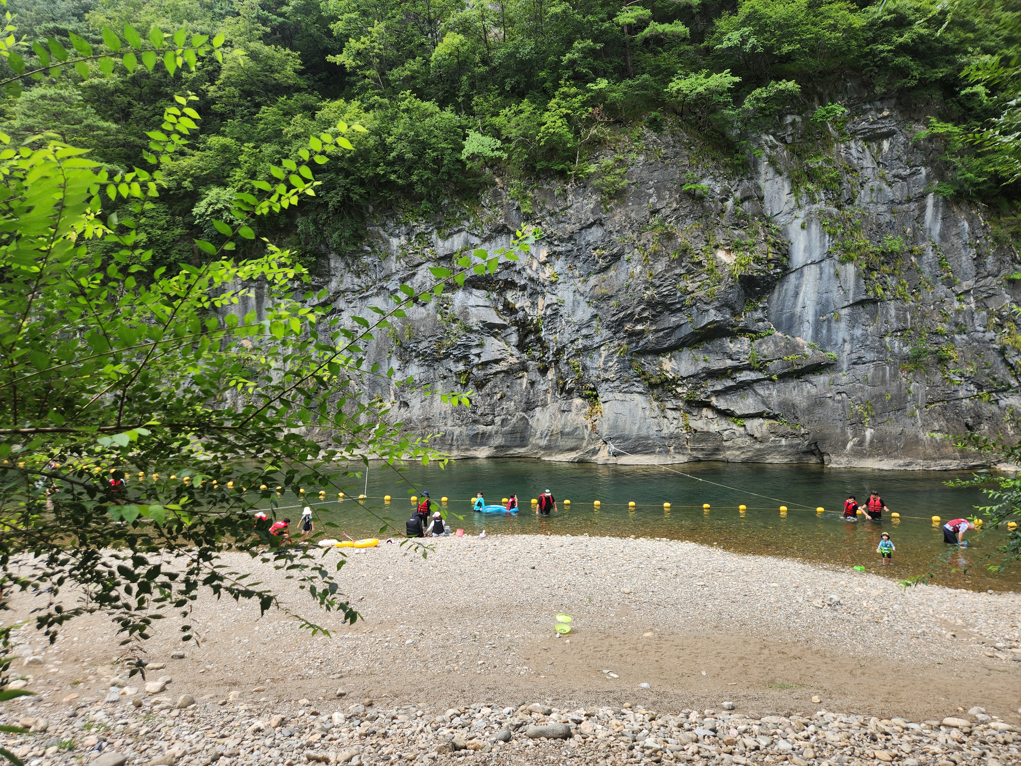 정선 삼시세끼 스쿨 캠핑장