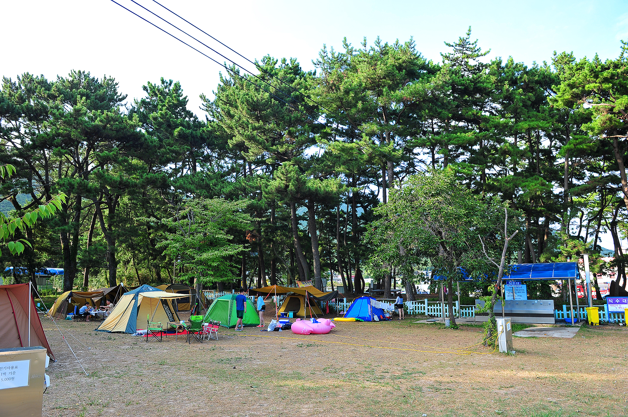 송정솔바람해변캠핑장