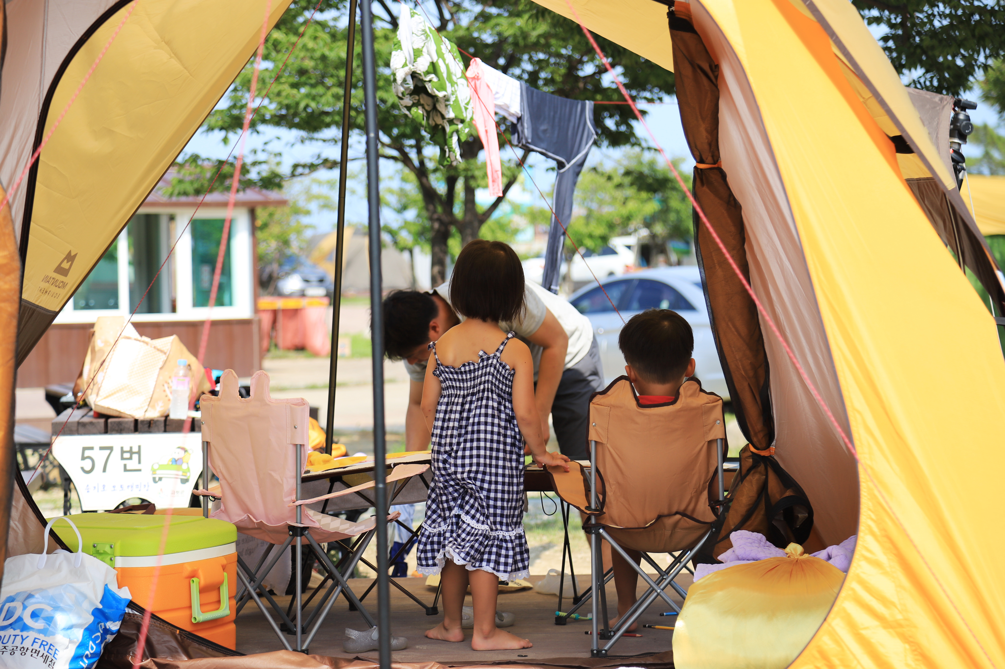 송지호 오토 캠핑장