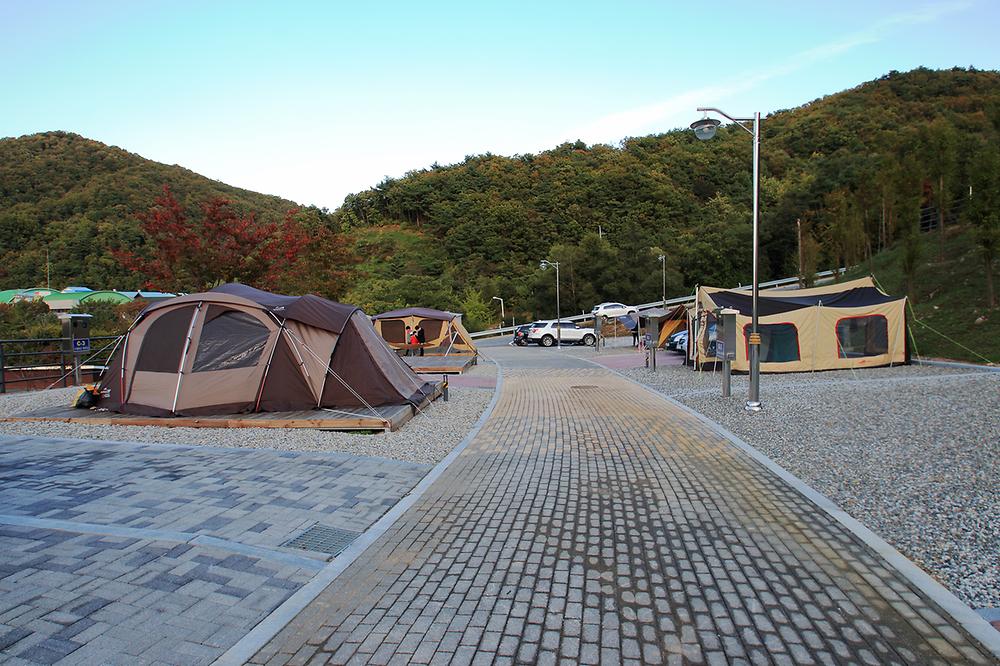 수레의산 국민여가 캠핑장