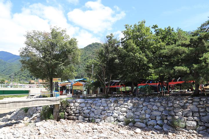 십이선녀탕 통나무집 야영장