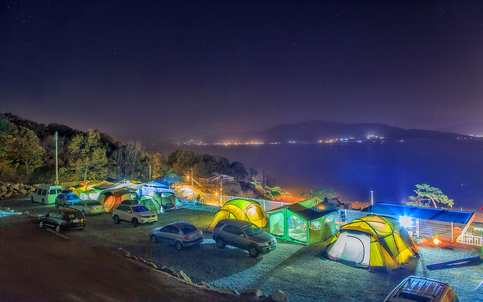 씨사이드힐 캠핑장