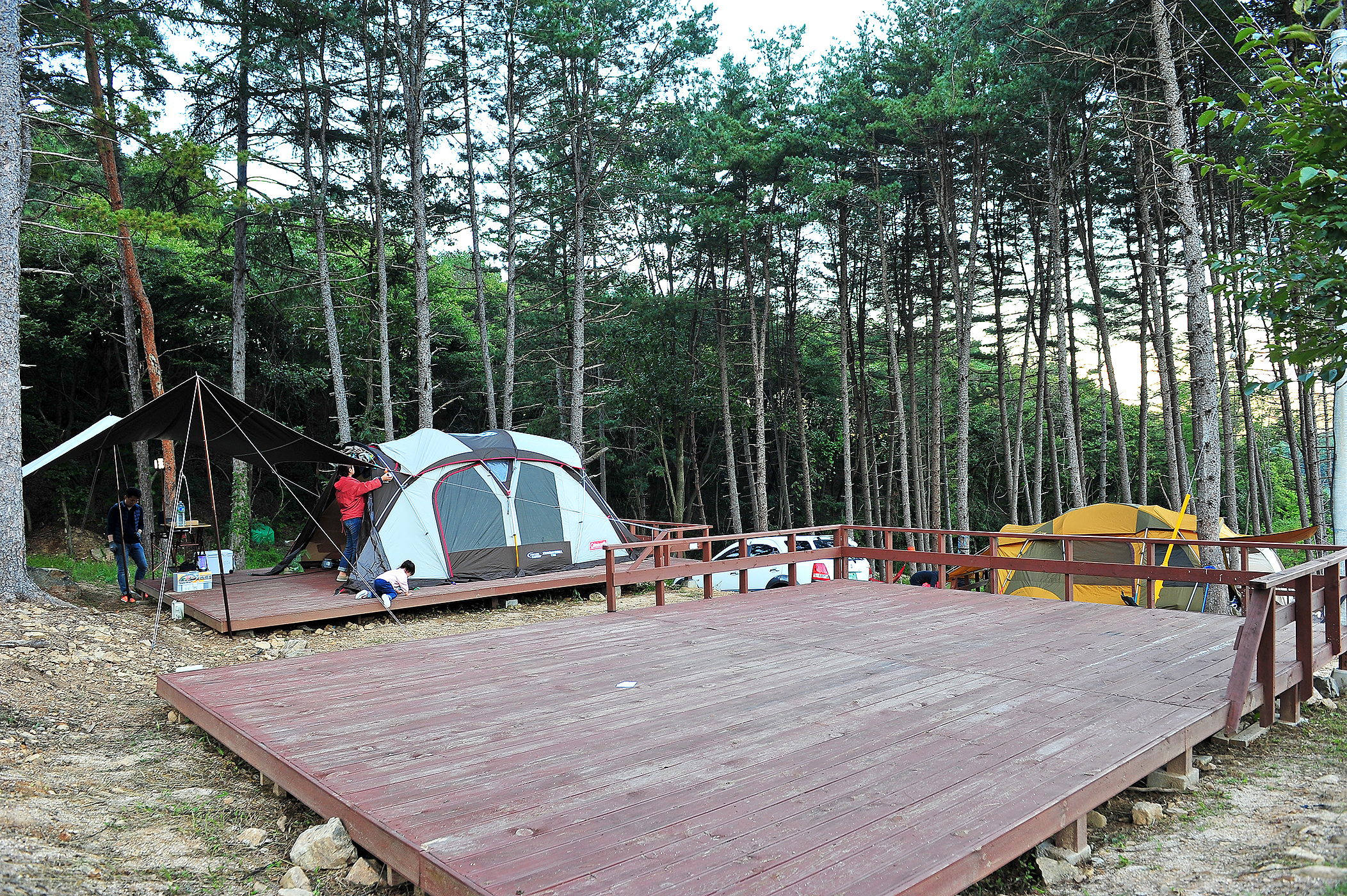 가래골농원 캠핑장2