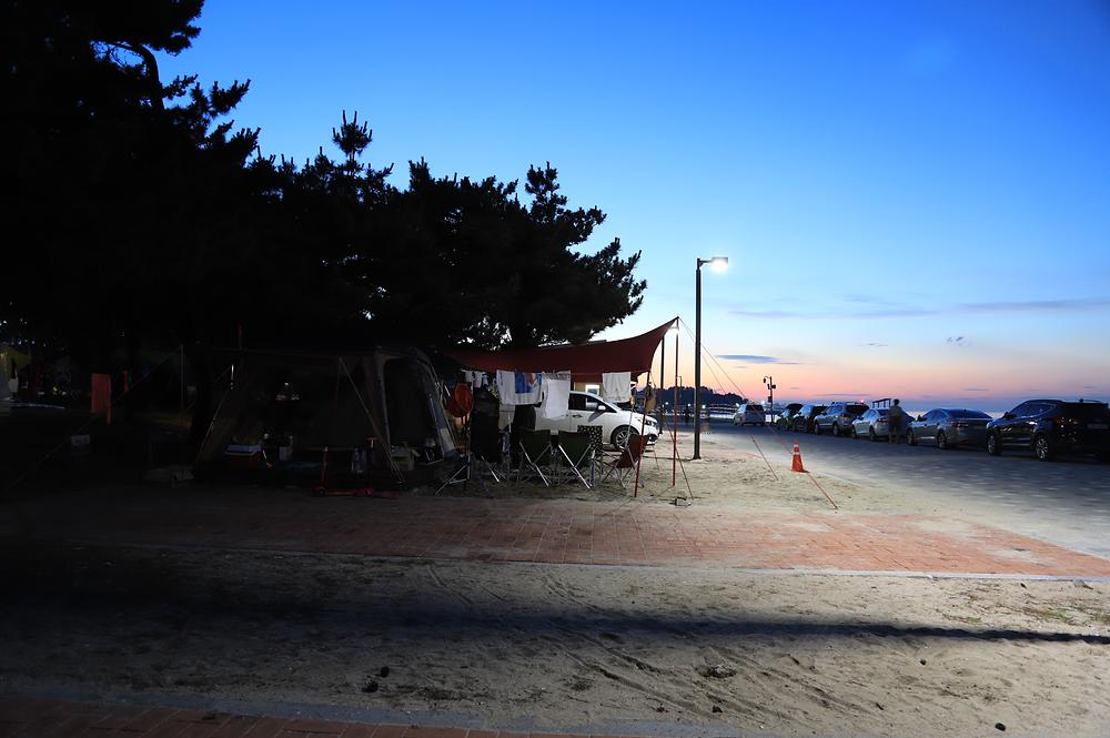 연곡해변 솔향기캠핑장