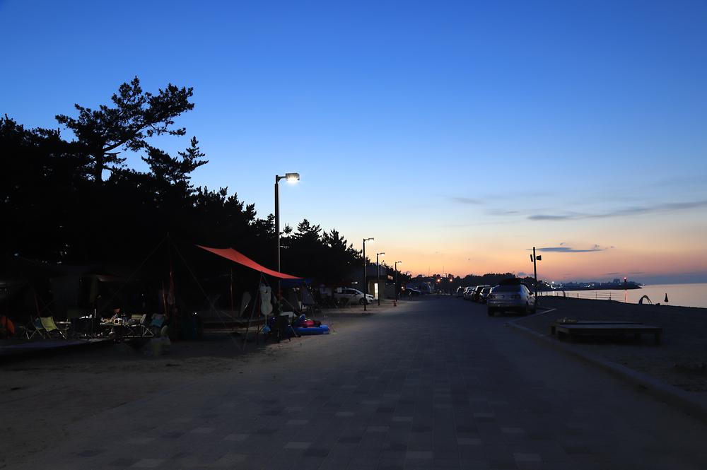 연곡해변 솔향기캠핑장
