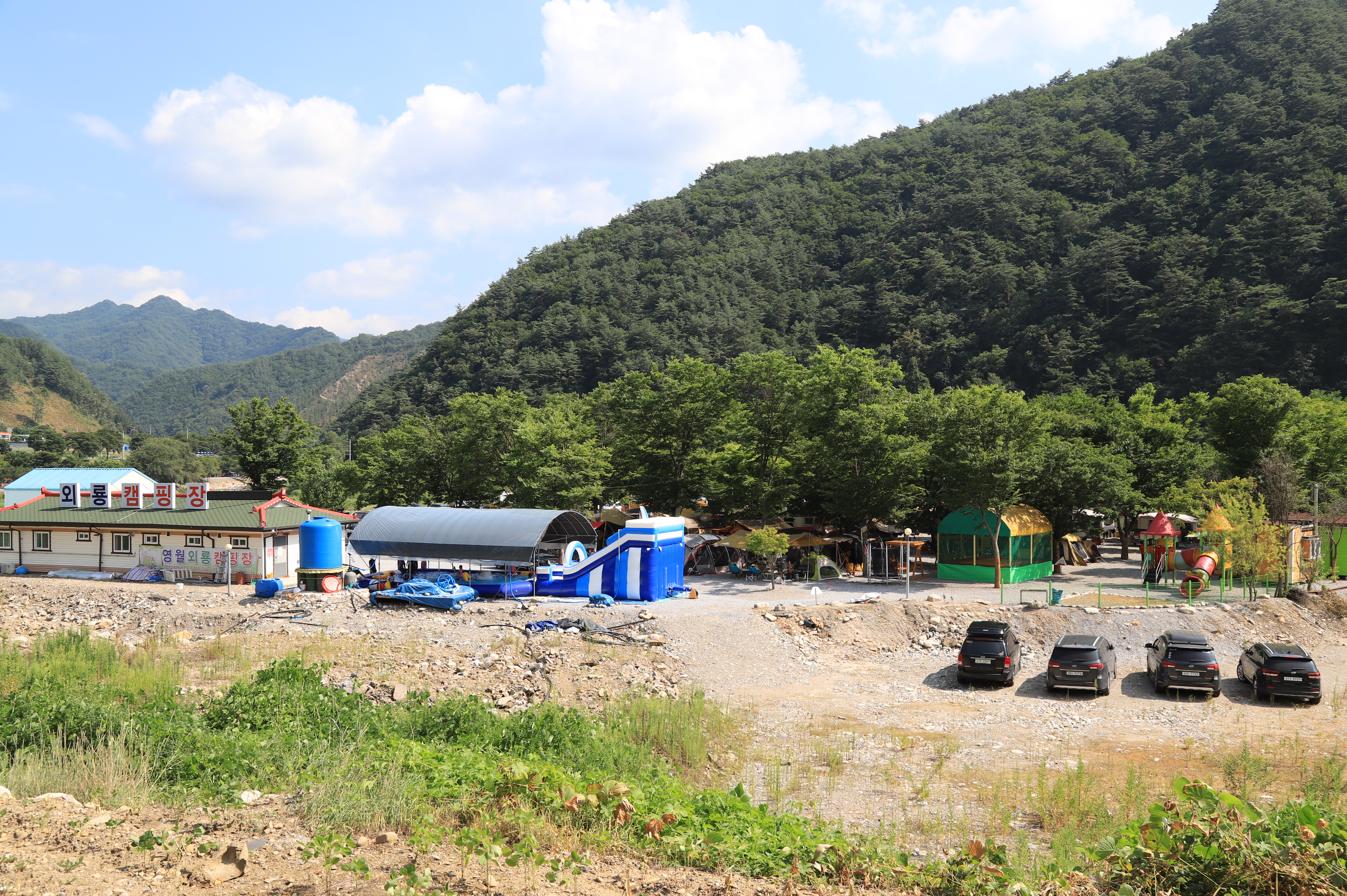 영월 외룡 캠핑장