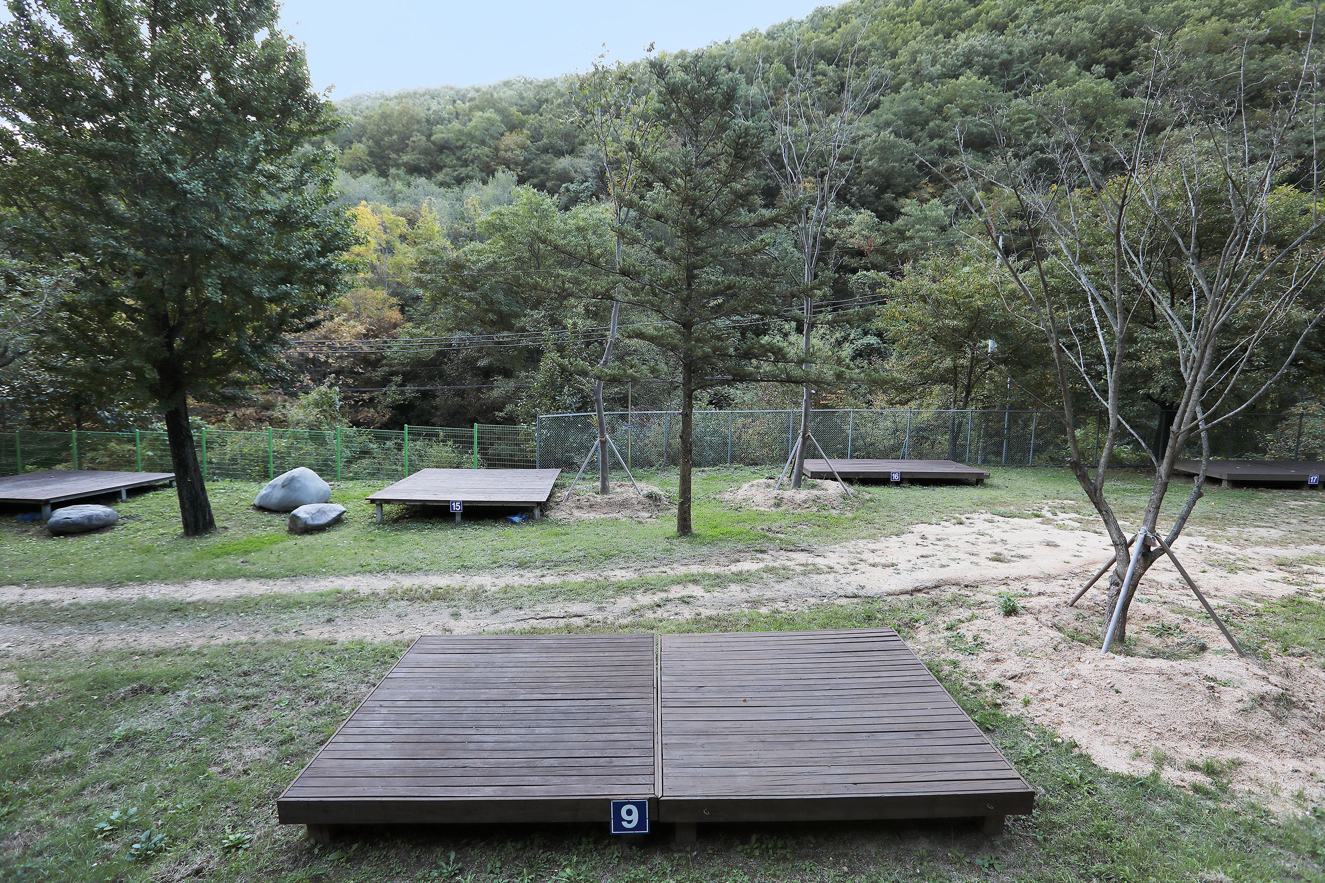 계명산자연휴양림 야영장