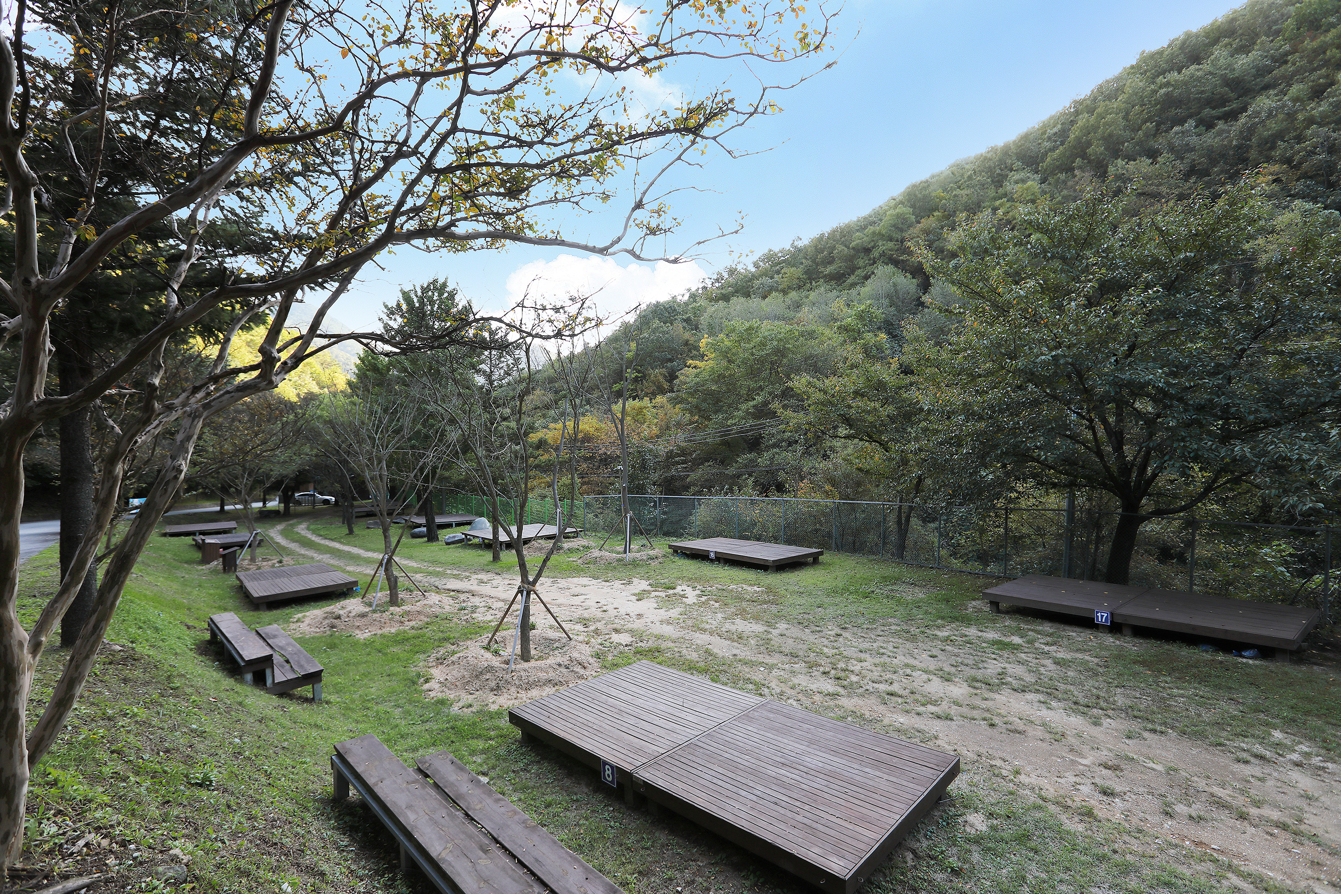 계명산자연휴양림 야영장