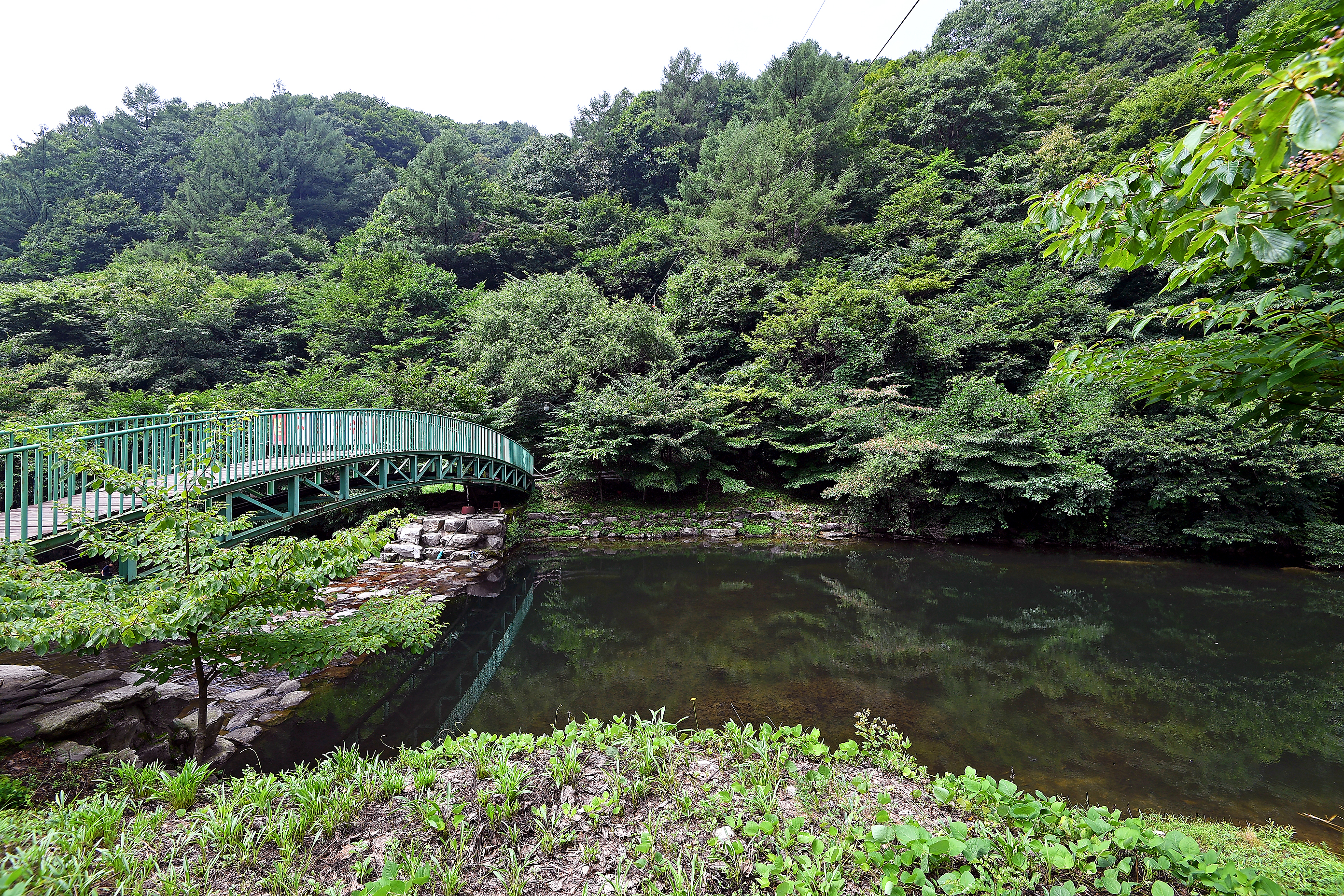 용추자연휴양림야영장