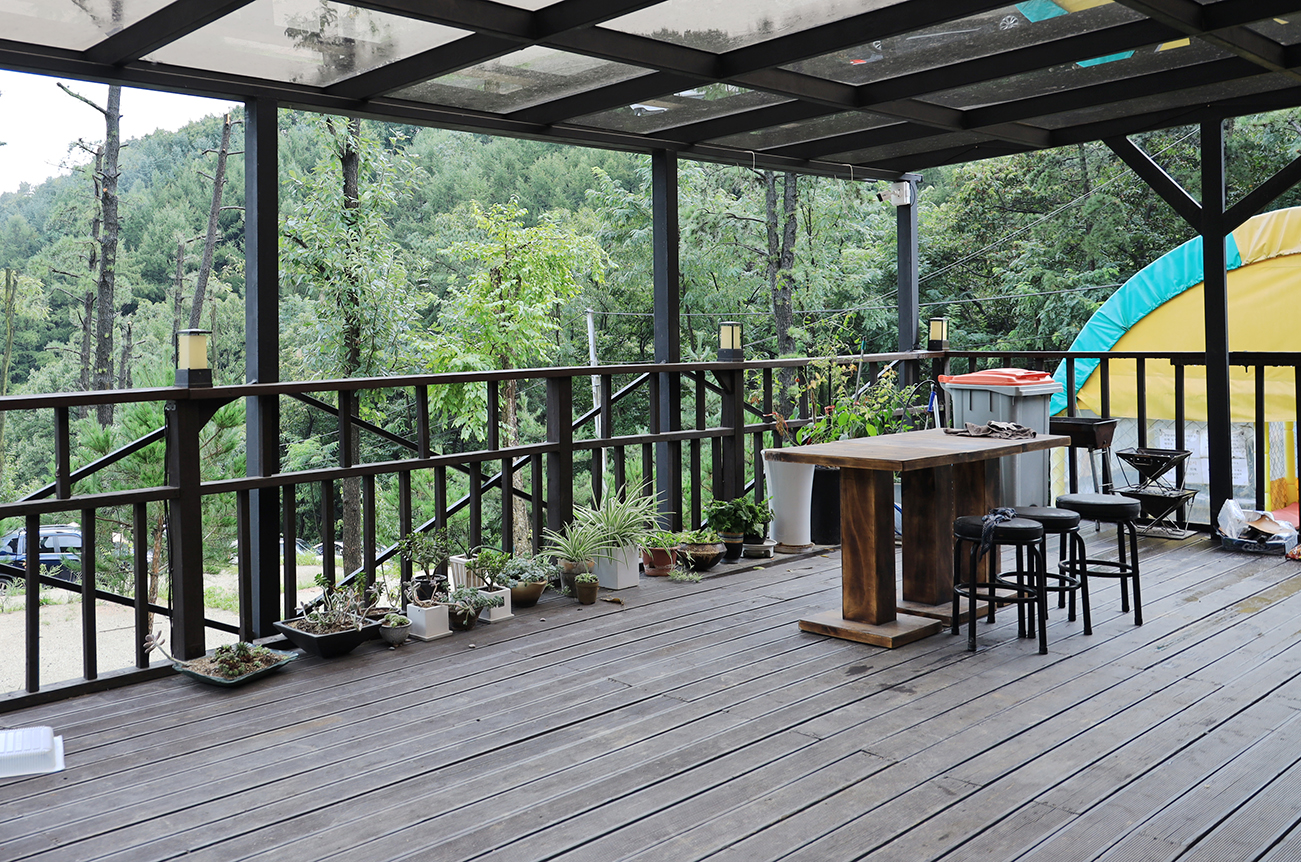 용인 자연숲 캠핑장