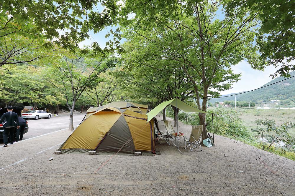 운문산군립공원 소머리 야영장